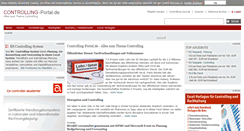 Desktop Screenshot of controllingportal.de